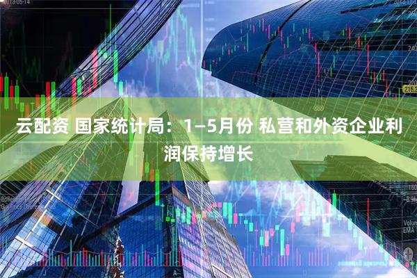 云配资 国家统计局：1—5月份 私营和外资企业利润保持增长