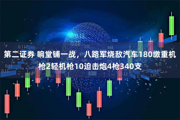 第二证券 响堂铺一战，八路军烧敌汽车180缴重机枪2轻机枪10迫击炮4枪340支
